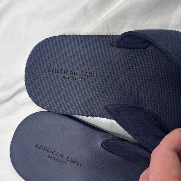 American Eagle Men’s Navy Sandals. Size 8. - Picture 3 of 7
